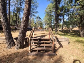 Property grounds - Cozy cabin in a peaceful place (Ruidoso)