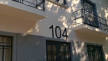 Fassade der Unterkunft