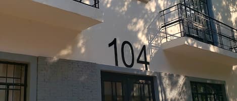 Fassade der Unterkunft