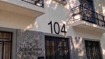 Fachada del alojamiento