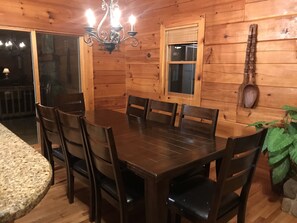 Dining - Riverfront Cabin in Horse Country (Tryon)