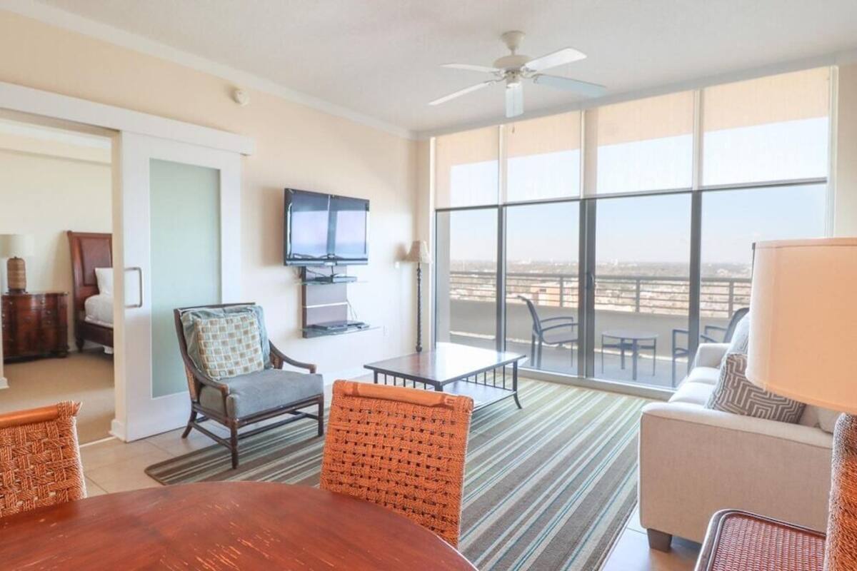 Appartamento, letti multipli, balcone, vista oceano (Ocean Club Unit 1606) | Interni