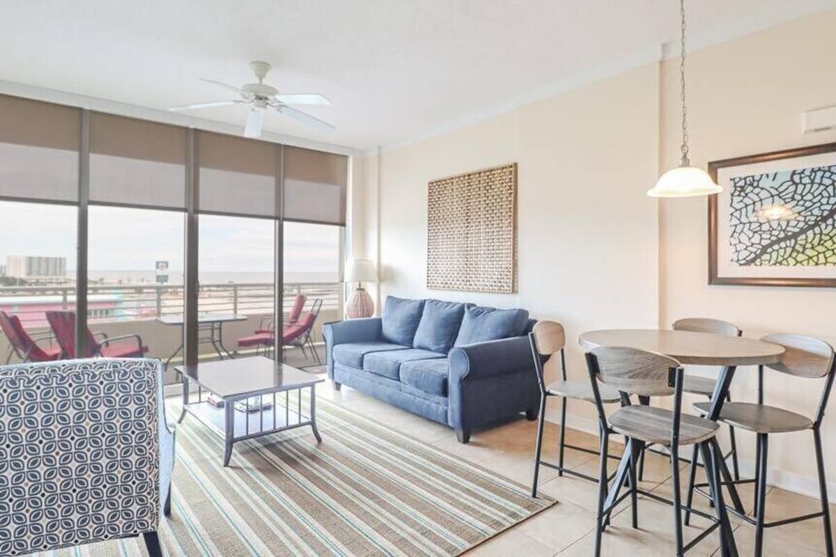 Condo, Multiple Beds, Balcony, Ocean View (Ocean Club Unit 0306) | Living area | 42-inch flat-screen TV with digital channels