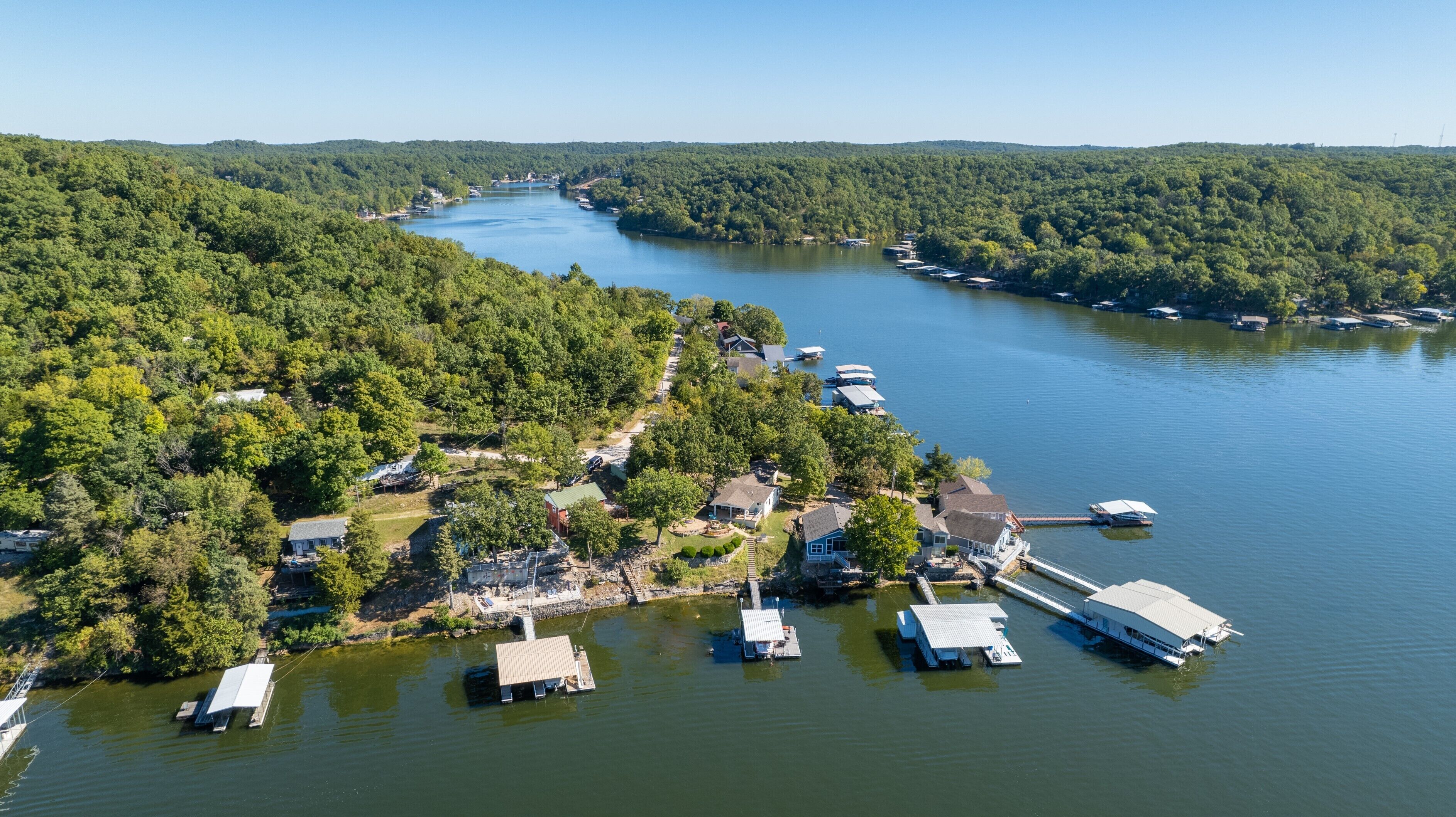 Lake front home with private dock, freshly updated with amazing views!