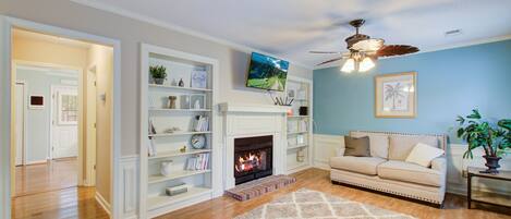 تلفزيون، مدفأة