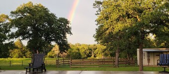Country guesthouse w/ shared pool, firepit, and outdoor kitchen access