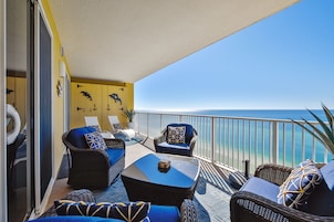 Condo, 2 quartos, sacada, vista para o oceano (1405) | Sacada