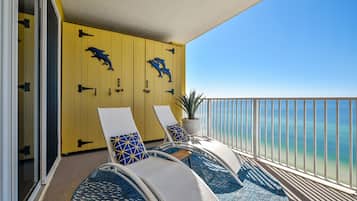 Appartamento, 2 camere da letto, balcone, vista oceano (1405) | Balcone