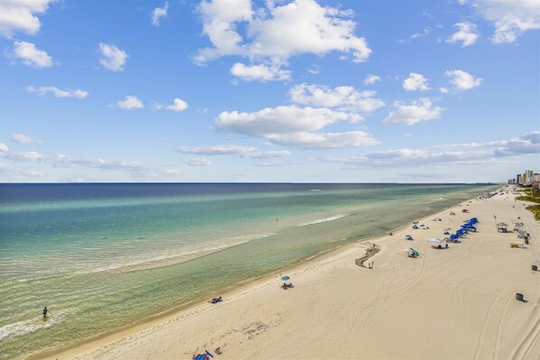 Studio, Pool Access, Ocean View (601) | View from room - Fontainebleau Terrace by Book That Condo (Panama City Beach)
