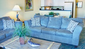 TV, video games, DVD player, foosball - Two Bedroom Lock-off, Ocean Front Luxury Condo, Daytona Beach, Florida 2562582 (Daytona Beach)