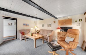 Fernseher, Kamin, DVD-Player