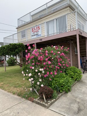 Façade de l’hébergement