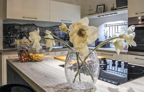 Kühlschrank, Ofen, Herdplatte, Geschirrspüler