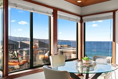 Coastal Luxury: Oceanfront Views, Decks + Walkable to Downtown