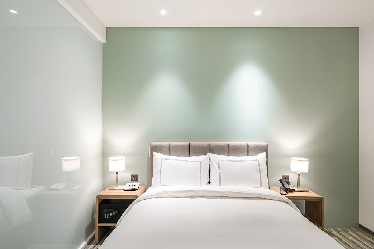 Standard Double Room, No Windows | In-room safe, free WiFi, bed sheets