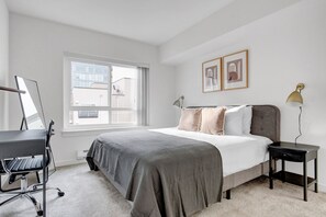 1 多间卧室、熨斗/熨衣板、WiFi、床单