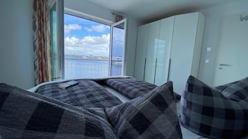 2 Schlafzimmer, BĂŒgeleisen/BĂŒgelbrett, kostenloses WLAN