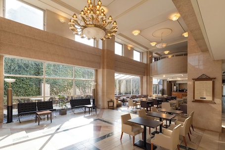 Lobby lounge. The OneFive Garden Kurashiki