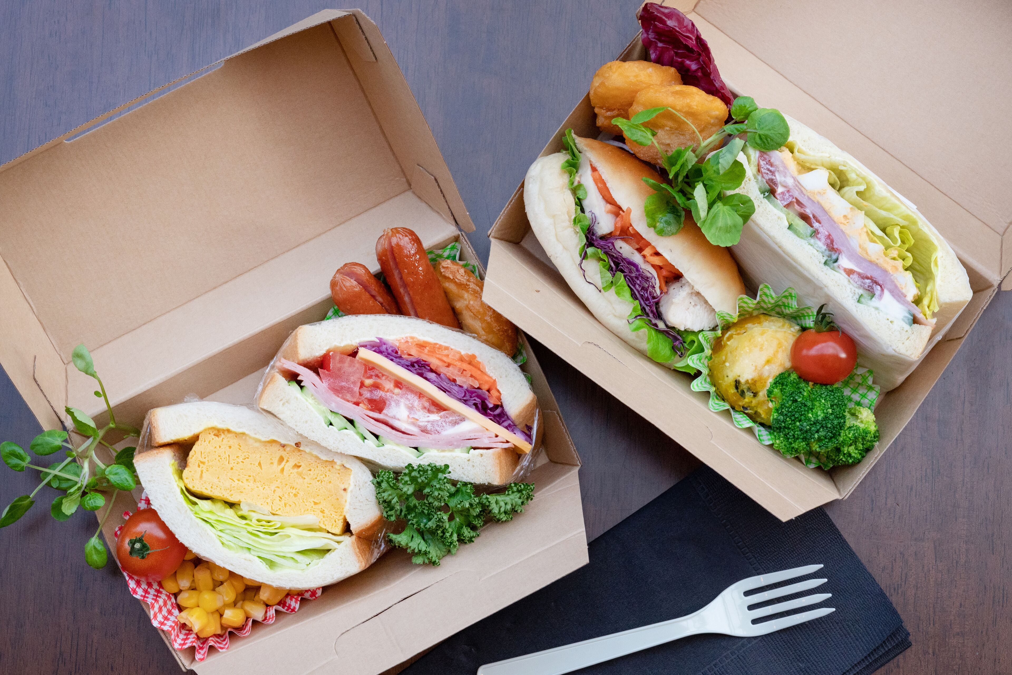 daily to-go breakfast (jpy 1300 per person)