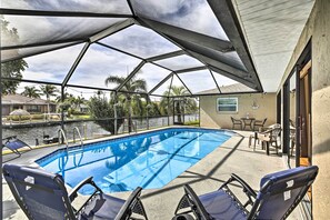 Opvarmet pool