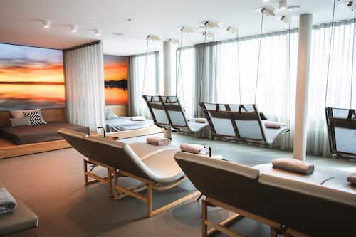 Sauna, Dampfbad, 2 Behandlungsräume, Massageanwendungen