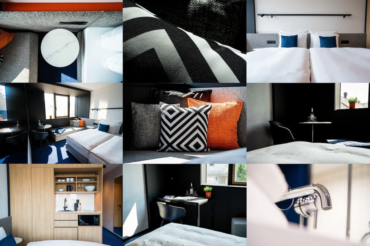 junior studio suite | premium bedding, down duvets, in-room safe, soundproofing