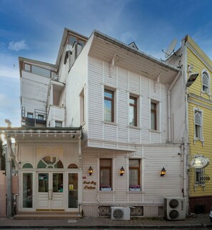 Façade de l’hébergement