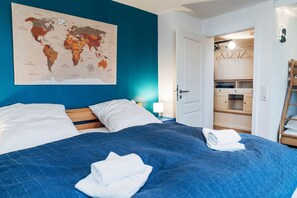 2 bedrooms, iron/ironing board, travel cot, free WiFi - Waterkant - Finnish sauna, terrace, garden furniture, barbecue, e-bike charging station (Gelting)