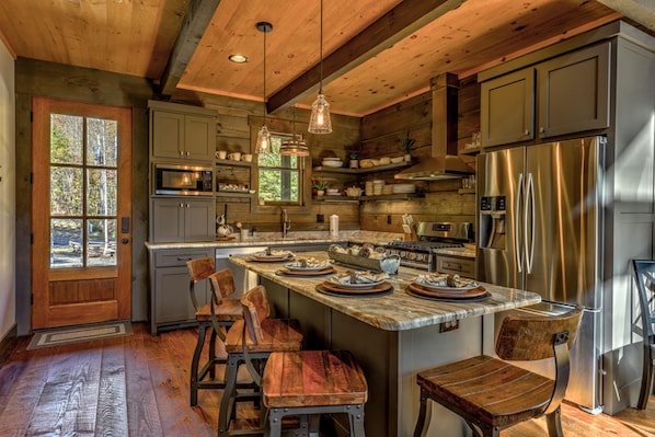 Cabane, 3 chambres | Cuisine privée