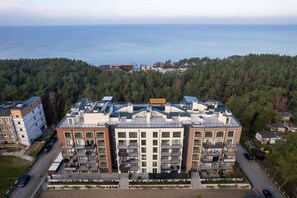 Exterior - Bright Apartment right on the beach | Terrace and Parking (Międzywodzie)