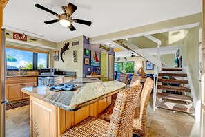Interior - Rare Bayfront End Unit Moon Bay 2BR w/ Boat Slip, Pool, Beach & Sunset Views (Key Largo)