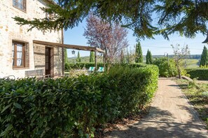 Property grounds - Rocche di Valiano, Ginestra in Siena, pool use, AC (Castelnuovo Berardenga)
