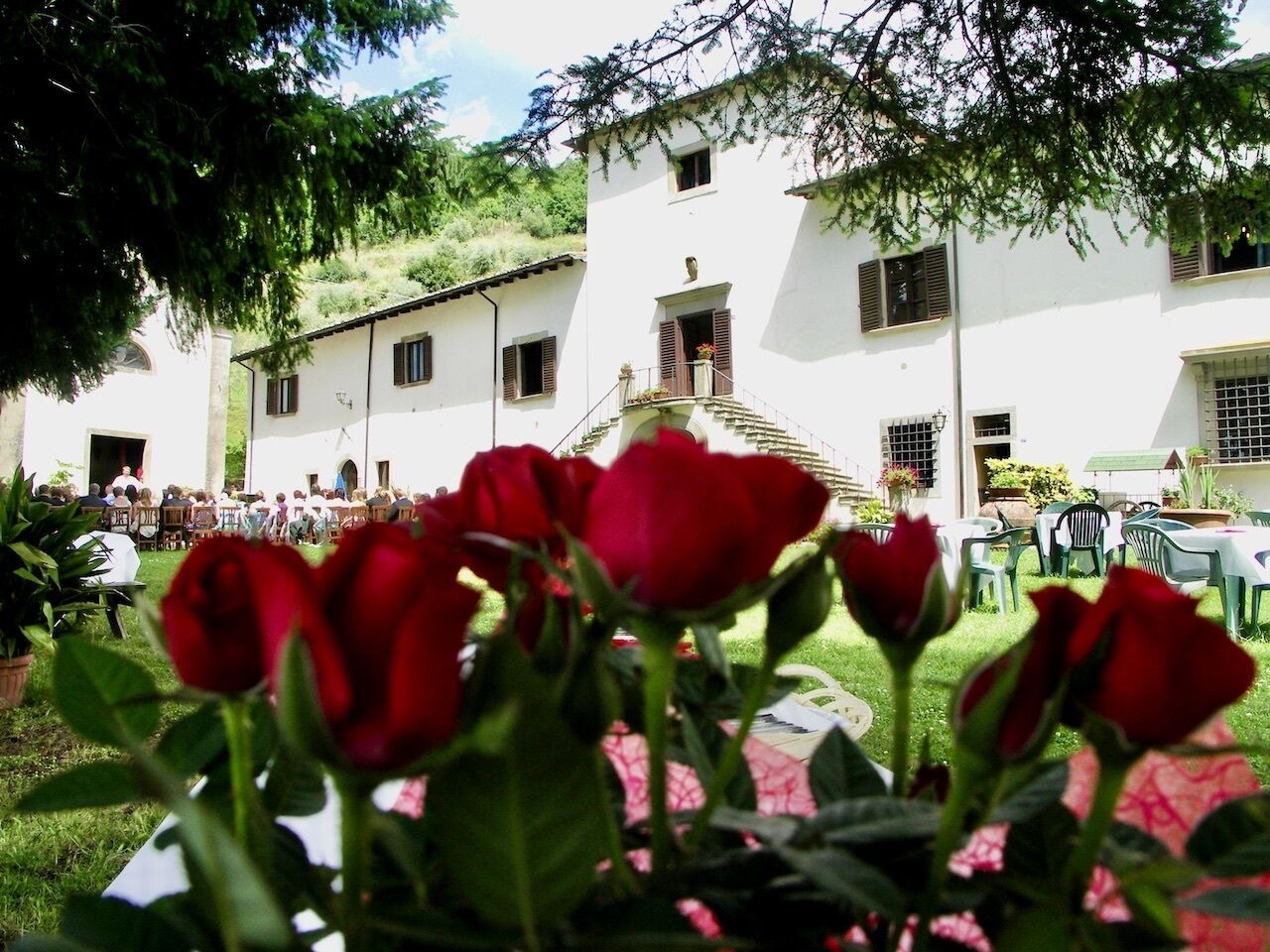 Fassade der Unterkunft