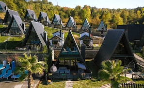 Voorkant van accommodatie