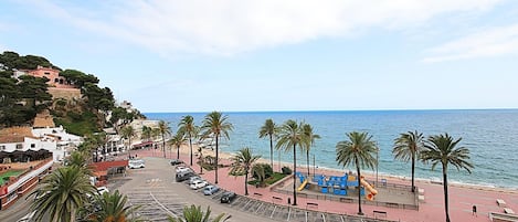 Vue sur la plage/l’océan