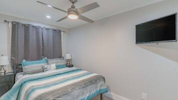 1 chambre, fer et planche à repasser, lit parapluie, Wi-Fi gratuit