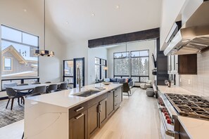 Fridge, microwave, oven, stovetop - Golden Foxes | Peak 8 Location! | Hot Tub! (Breckenridge)