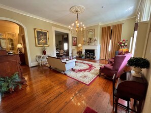 Interior entrance