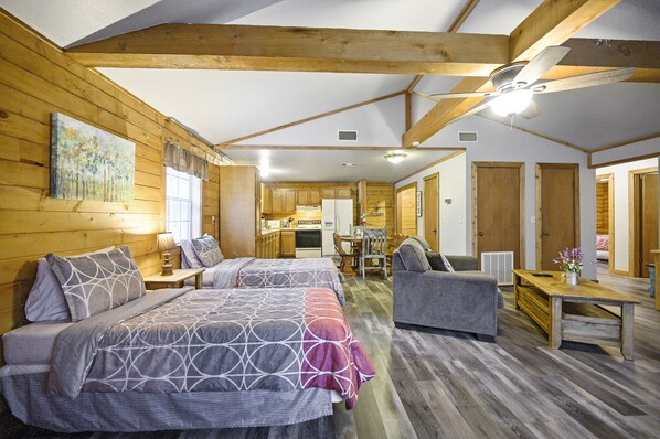 2 bedrooms, internet, bed sheets