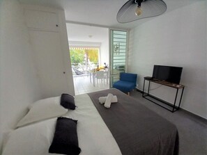 1 多间卧室、熨斗/熨衣板、WiFi、床单