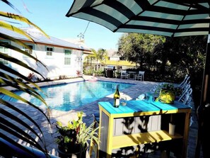 Außenpool, beheizter Pool