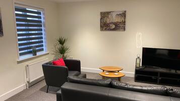 Apartamento de lujo, baño privado (4 Bed and Sofa Bed) | Salón