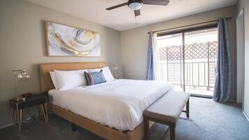 2 habitaciones, tabla de planchar con plancha y wifi