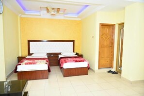 Deluxe-værelse med dobbeltseng eller 2 enkeltsenge | Lydisolering, gratis Wi-Fi, sengetøj