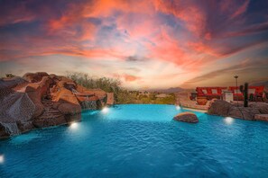 Piscine chauffée