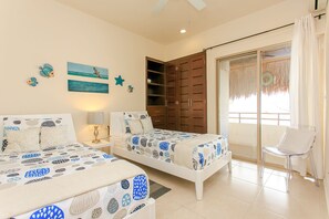 Panoramic Penthouse, 3 Bedrooms, Private Pool, City View | 3 bedrooms, individually decorated, individually furnished, desk - Zama Gardens by Stella Rentals (Tulum)
