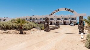 A hotel entrance with a sign reading "Paradise Vamala". - Paradise Villa 20 by Kivoya (Puerto Peñasco)