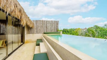 Apartamento design, 2 quartos, piscina particular | Piscina particular