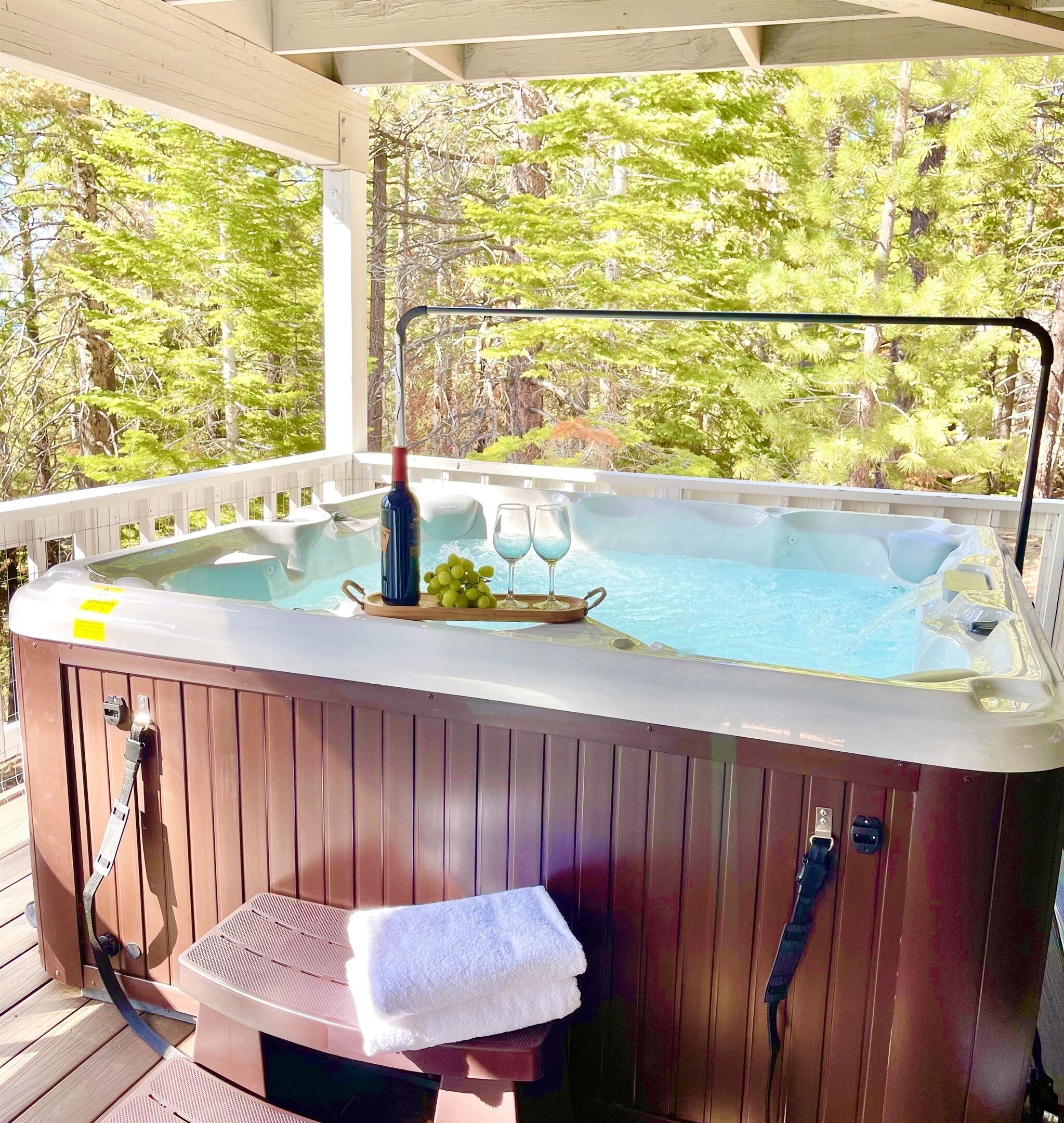 Bain à remous extérieur