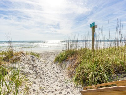 Sunkissed Escape | Couple’s Paradise: Oceanfront, Views + Direct Beach Access